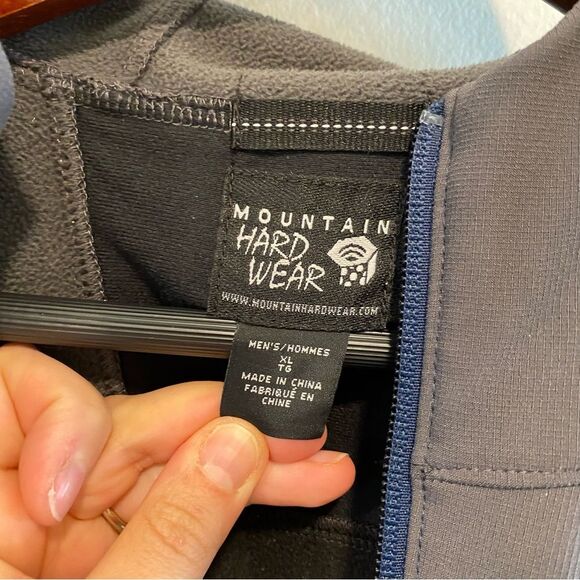 Mountain Hardwear softshell fleece lined Jacket mens XL Principio Hybrid - Picture 8 of 12